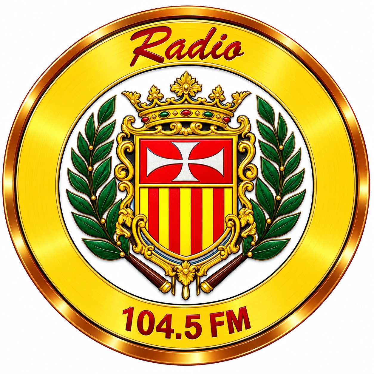 Logo Radio La Merced 104.5 FM